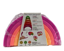 secondhand Le Lolo By Anpei Silicone Stacking Rainbow, Vibrant