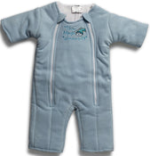 used Baby Merlin's Magic Sleepsuit, Small 3-6 Months, Cotton, Blue