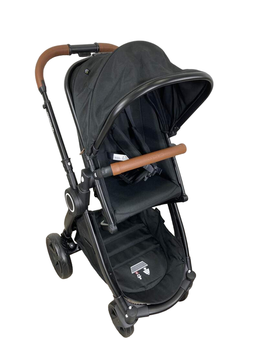 used Mompush Ultimate 2 Baby Stroller, Black with Black Frame, 2022