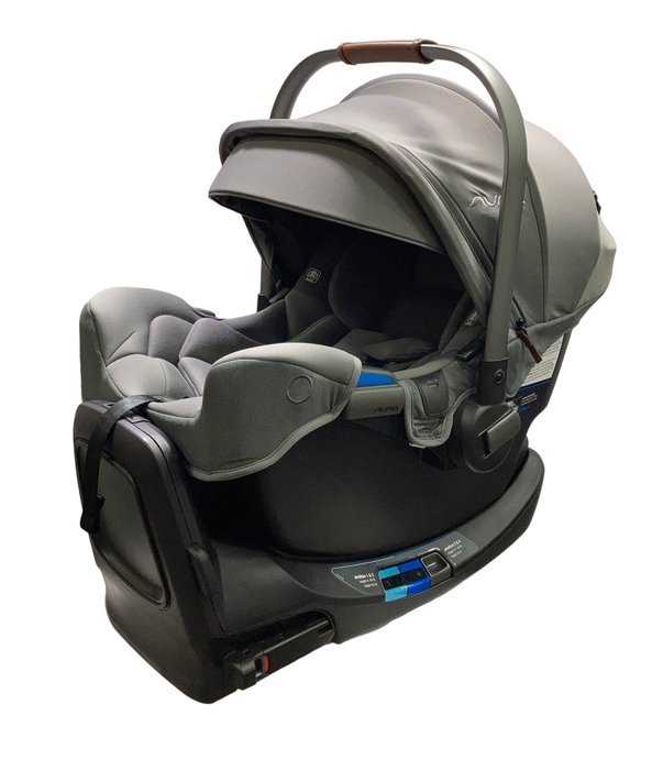 used Nuna PIPA rx Infant Car Seat with RELX Base, 2022, Granite