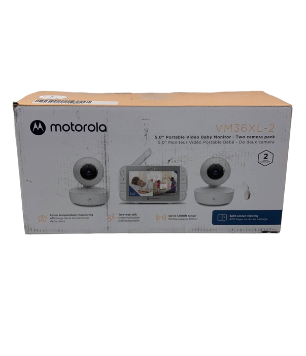 Motorola VM36XL-2 5” Video Baby Monitor