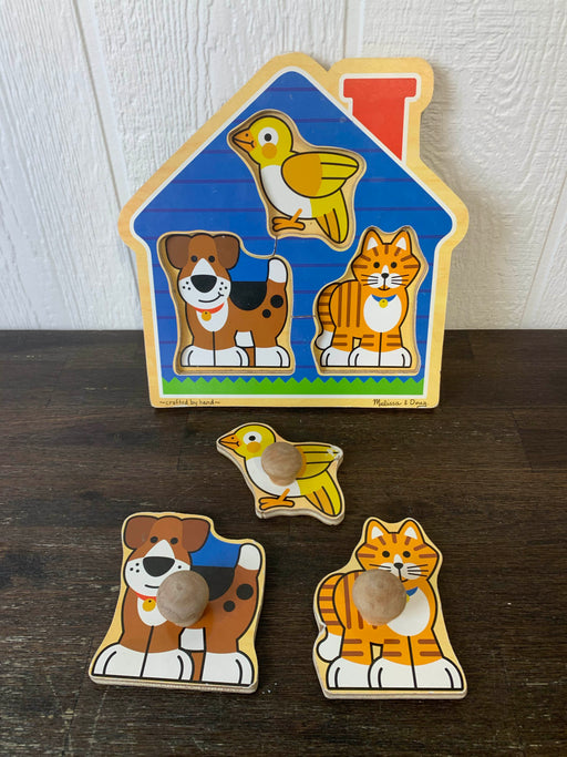 secondhand BUNDLE Melissa & Doug Wooden Puzzles