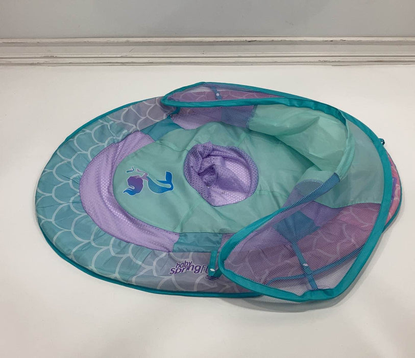 secondhand SwimWays Baby Spring Float with Sun Canopy