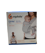 used Ergobaby Omni Dream Baby Carrier, Pearl Grey