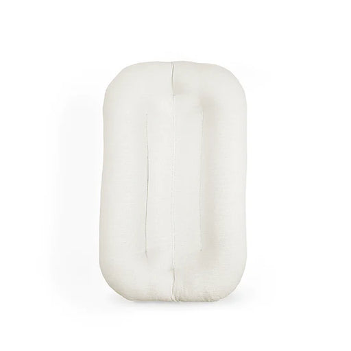 used Snuggle Me Organic Sensory Infant Lounger, Quilted Linen