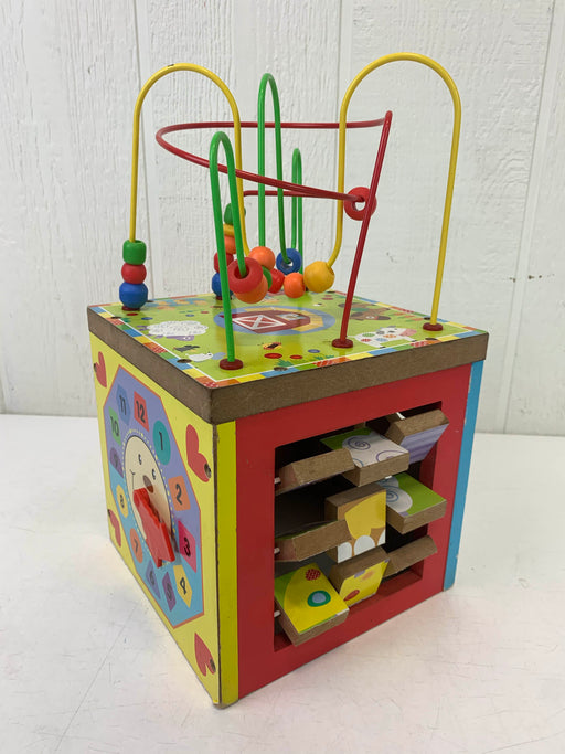 secondhand Young Explorers 5 in 1 Wooden Activity Center