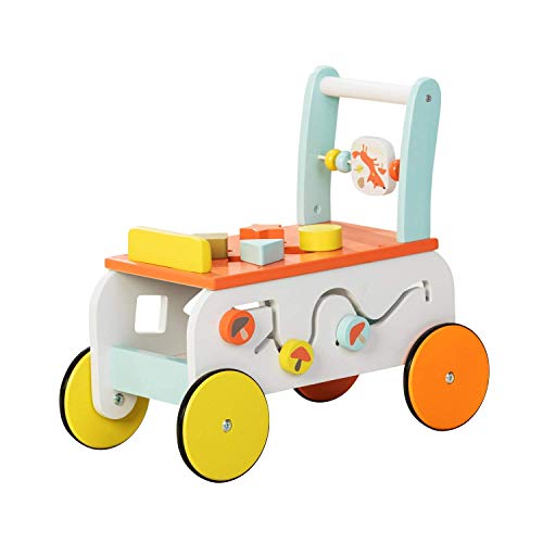 Labebe 3-in-1 Wooden Activity Walker