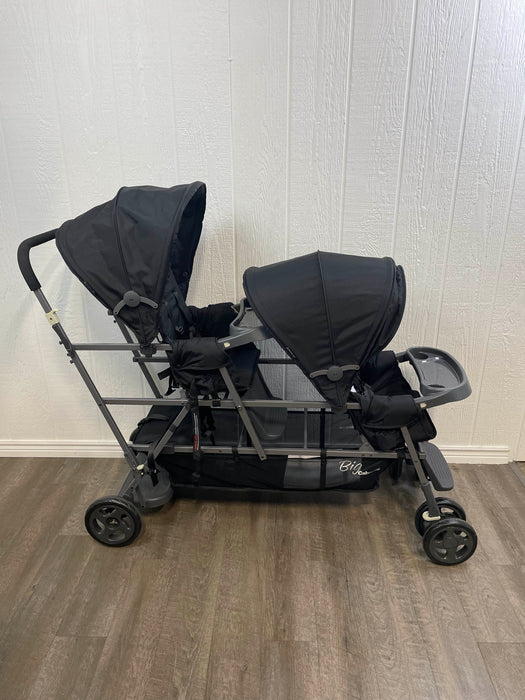 secondhand Joovy Big Caboose Stroller, 2020, Jet