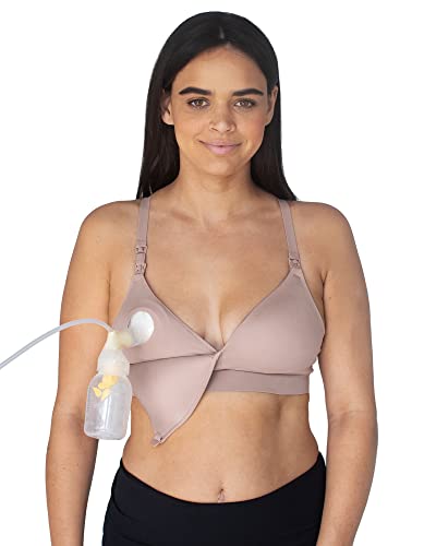 used Kindred Bravely Minimalist Hands-free Pumping And Nursing Plunge Bra