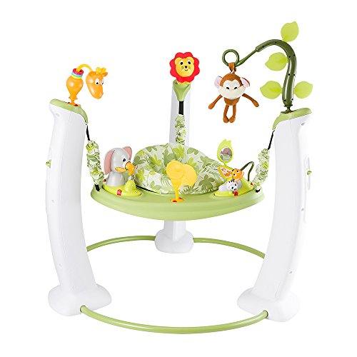 used Evenflo ExerSaucer Activity Center, Safari Friends