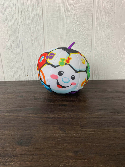 used Fisher Price Laugh & Learn Singin’ Soccer Ball