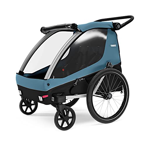 Thule Courier Bike Convertible Trailer, 2022, Aegean Blue