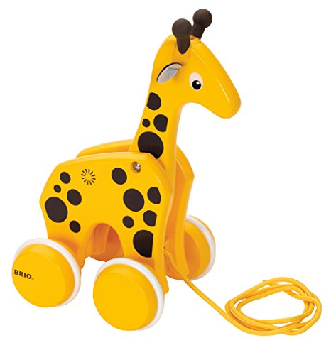 Brio Wooden Pull Along Giraffe