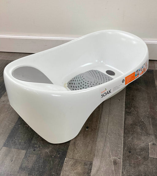 used Boon Soak 3-Stage Bathtub, Gray