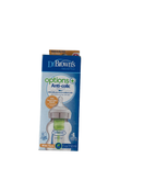 used Dr. Brown's Options+ Anti-colic Narrow Glass Bottles 2-Pack, 5 oz