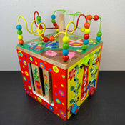 secondhand ALEX Jr. My Busy World Wooden Activity Cube