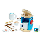 used Melissa & Doug Wooden Brew & Serve Coffee Set