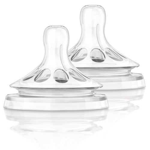 used Philips Avent Natural Slow Flow Nipples, 2pk