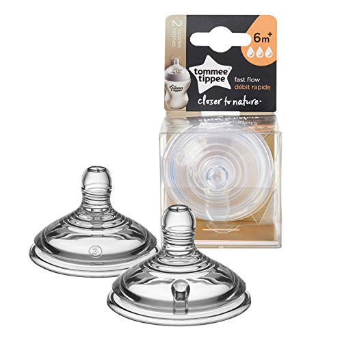 used Tommee Tippee Nipples, 2 Pack