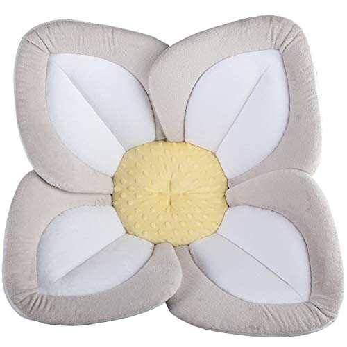 used Blooming Bath Baby Bath Lotus, Yellow/White/Grey