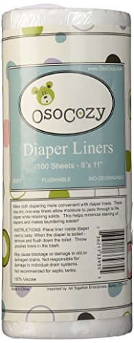 used OsoCozy Diaper Liners