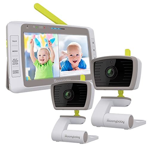 used Moonybaby Split 50 Baby Monitor With 2 Cameras