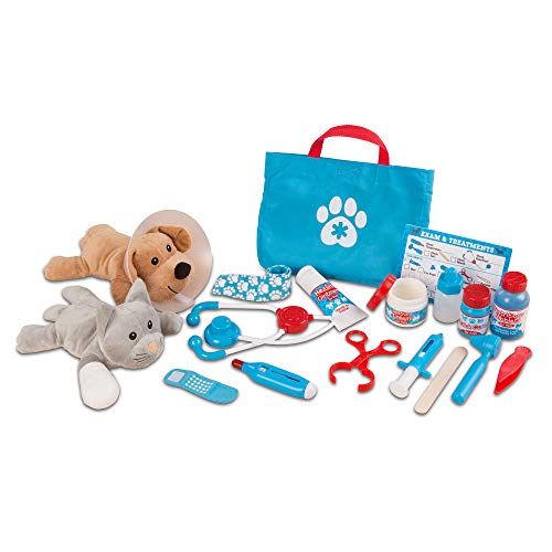 used Melissa & Doug Examine & Treat Pet Vet Play Set