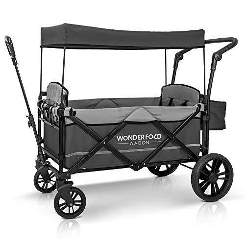 used Wonderfold X2 Push + Pull Double Stroller Wagon