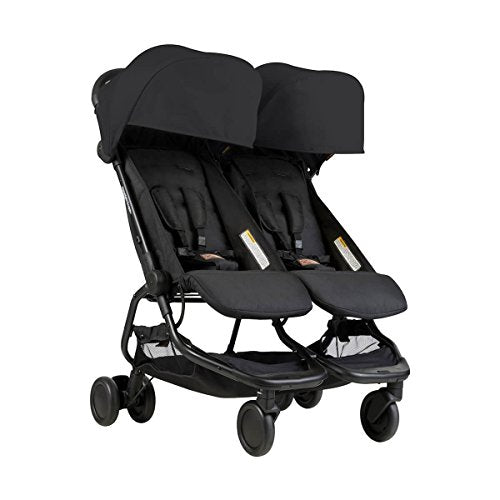 used Mountain Buggy Nano Duo Stroller, 2017, Black