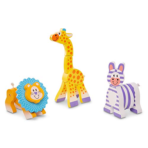 used Melissa & Doug First Play Safari Grasping Toys