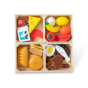 used Melissa & Doug Wooden Food Groups