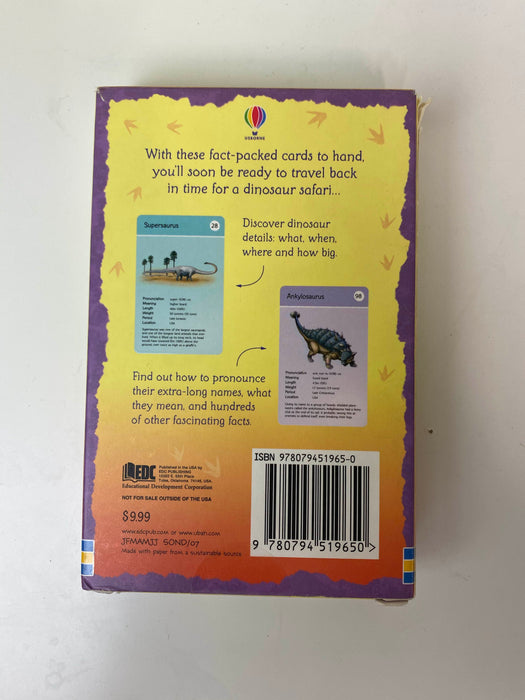 secondhand Usborne 100 Dinosaurs to Spot