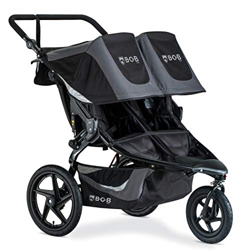 used BOB Revolution Flex 3.0 Duallie Stroller, 2020, Graphite Black