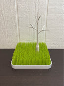 used Boon Grass Countertop Drying Rack, Green, Grass Countertop Drying Rack