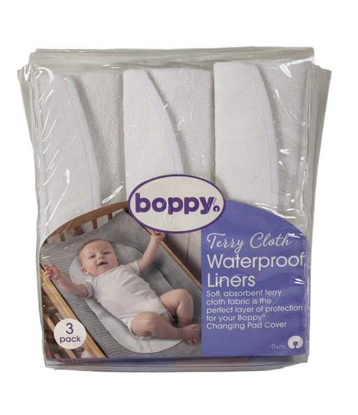 used Boppy Changing Pad Liners 3-Pack