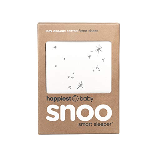 used Happiest Baby SNOO Fitted Sheet, Ivory Galaxy