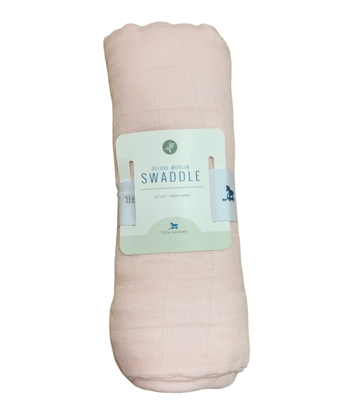 used Little Unicorn Deluxe Muslin Swaddle, Blush