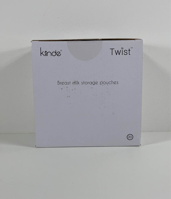 used Kiinde Twist Pouches, 6oz, 20 Pack