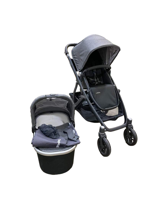 used UPPAbaby VISTA Stroller, Jordan (Grey Melange), 2021