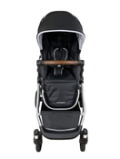 secondhand Mockingbird Single Stroller, 2023, Black, Windowpane, Silver With Penny Leather