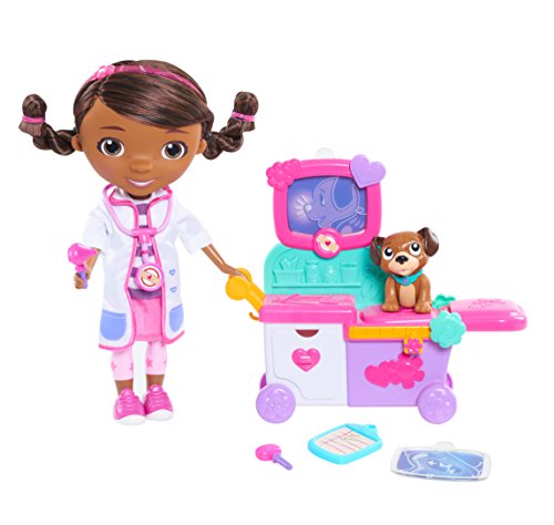 Disney Doc McStuffins Magic Talking Doll & Care Cart