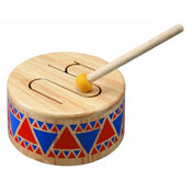 Plan Toys Solid Wooden Drum