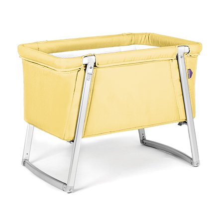 used Babyhome Dream Portable Cot, - white