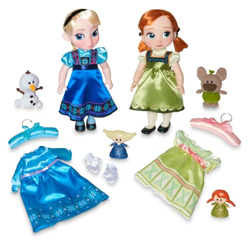 used Disney Animators Collection Anna And Else Deluxe Gift Set