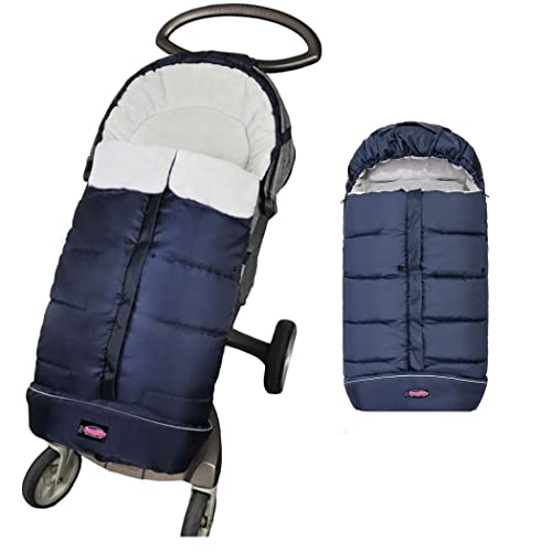 Funlife Anti-kick Winter Warm Stroller Blanket, Navy