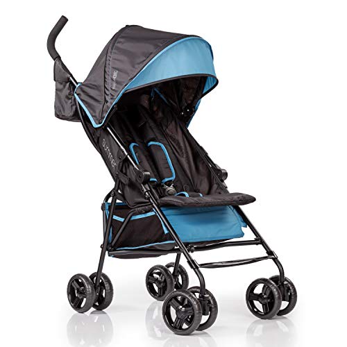 used Summer Infant 3D Mini Stroller, Blue/Black, 2021