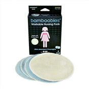 used Bamboobies Overnight Washable Nursing Pads, 2 Pairs