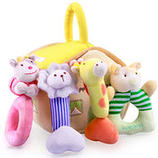 used iPlay, iLearn Happy Baby House Rattle Set