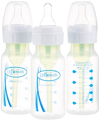 used Dr. Brown's Options Narrow Bottles, 3 Pack