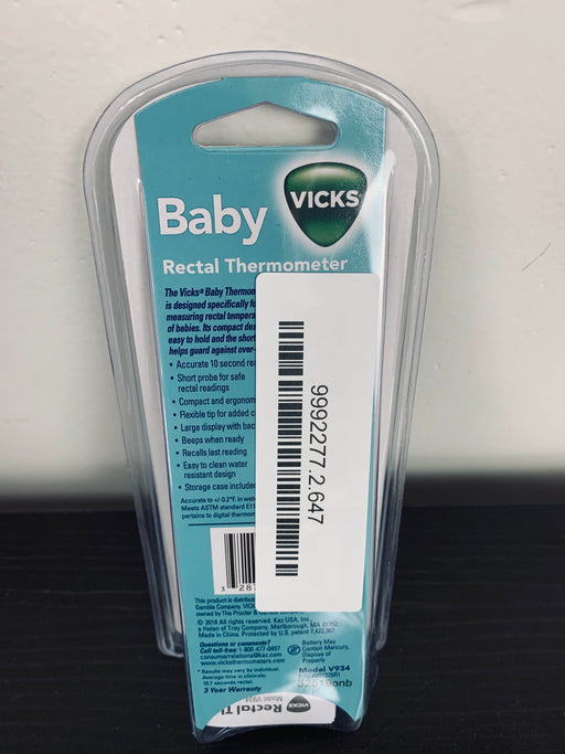 secondhand Vick’s Baby Rectal Thermometer